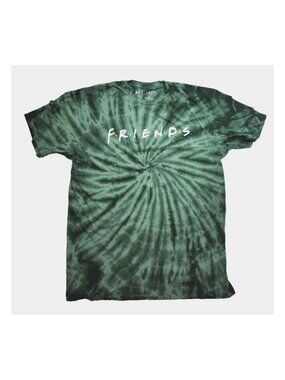 F.R.I.E.N.D.S Adult Friends Television Show Logo Tie Dye Tee Shirt New XS-2XL